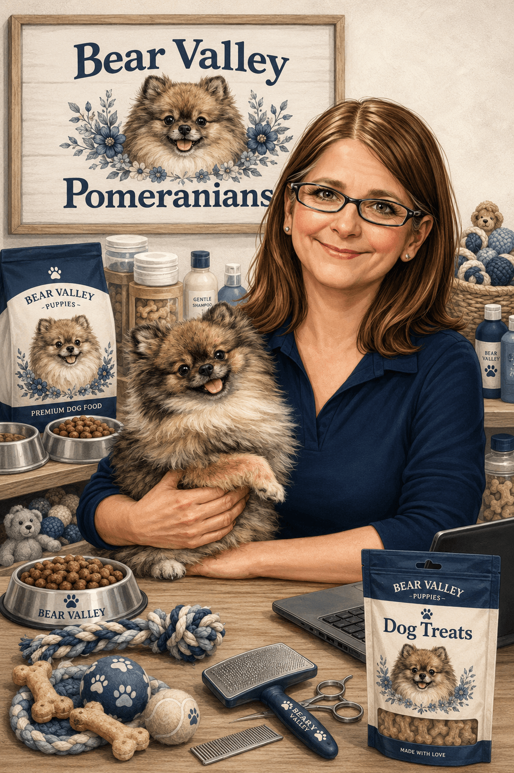 Jan Francois of Bear Valley Puppies